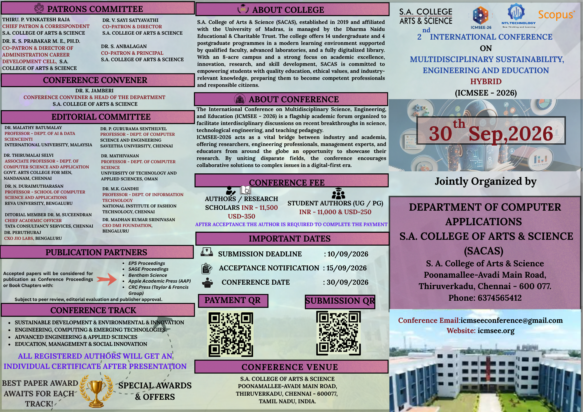 ICMSEE-2026 Conference Brochure